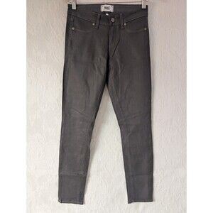 PAIGE Women's Size 25 Verdugo ankle Mid Rise Ultra Skinny Jean in Dark Gray